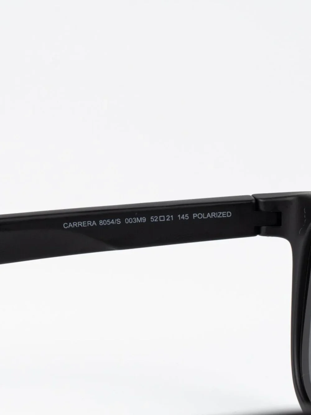 Carrera Men Sunglasses Matte Black Grey Polarized Square CARRERA 8054/S 0003/M9